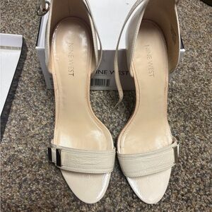 Nine West Women's Beige Heeled Sandals